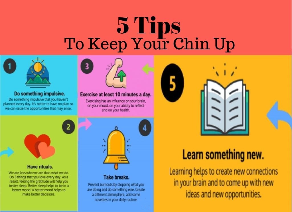 5 Tips To Keep Your Chin Up