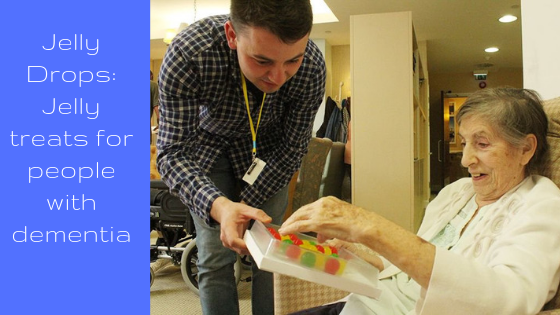 Jelly Drops: Jelly treats for people with dementia